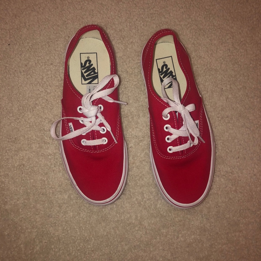 Red Vans